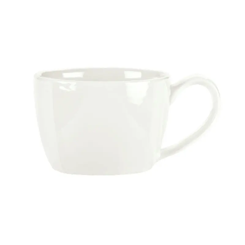 Libbey 905356509 2-3/4 Oz Espresso Cup with Handle Porcelain White Royal Rideau