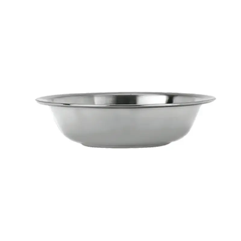 Libbey PP-1 7-1/2 Oz Round Bowl Stainless Steel with Polished Finish 12 Packs