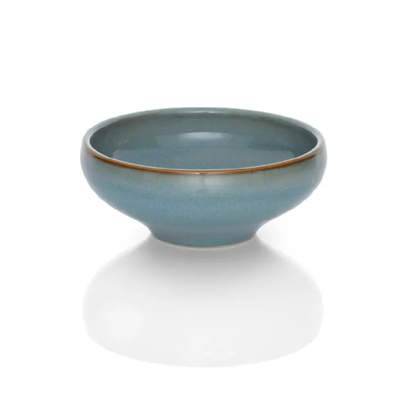 BauscherHepp 53.0016.0120 4.5 Inch Round Dip Bowl Ceramic Lagoon