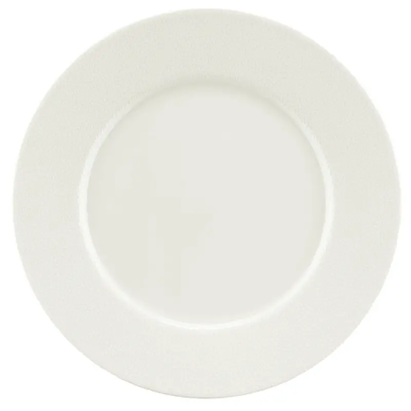 BauscherHepp 690017-425440 6-1/2 Inch Diameter Round Plate Porcelain Rimmed