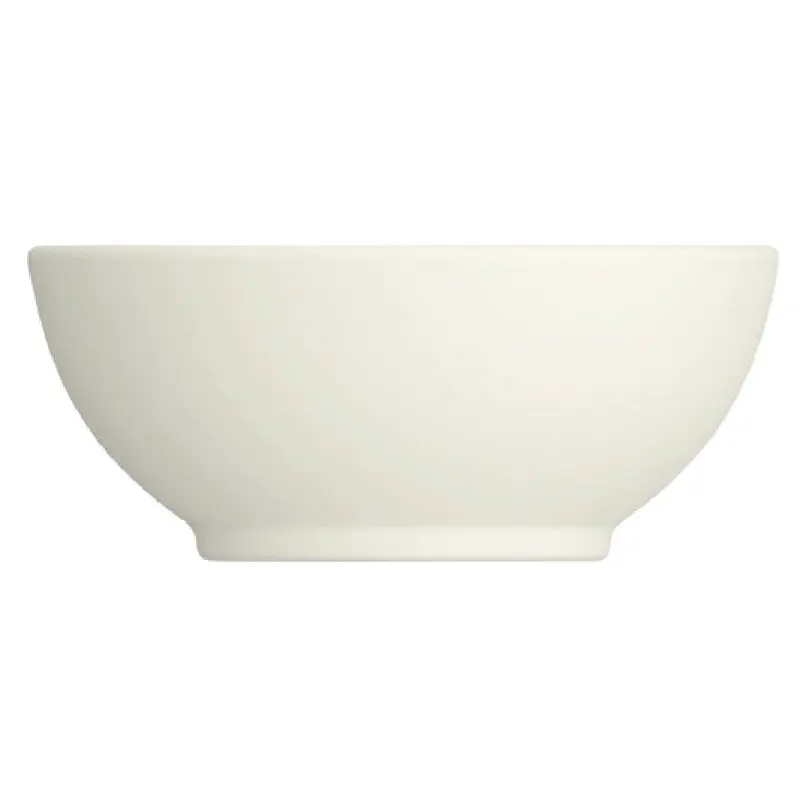 BauscherHepp 696107 1-7/10 Oz Bowl Round Porcelain Bone White - China