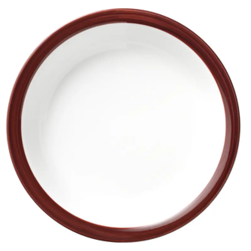 Libbey 999025152 8 Inch Diameter Healthcare Pellet Bowl Porcelain with Microban Vitrified Glaze