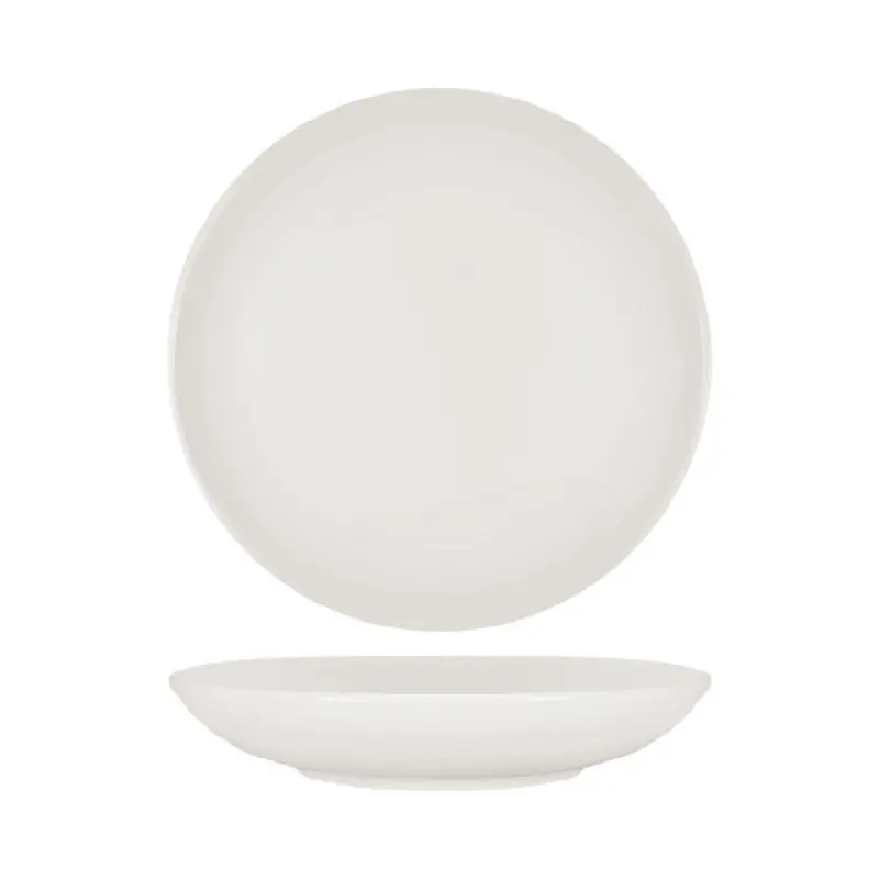 Tuxton ACU-400 Midtown China Pasta Bowl 43-Fluid Ounce 10.0" Dia. X 1.75"H