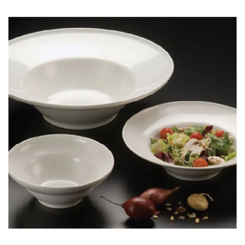 American Metalcraft MEL7 87 Oz Melamine Endurance Bowl White Round