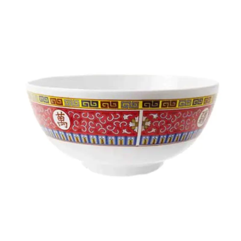 GET Enterprises M-707-L 41.6 Oz Rice Vegetable Bowl Break Resistant Melamine