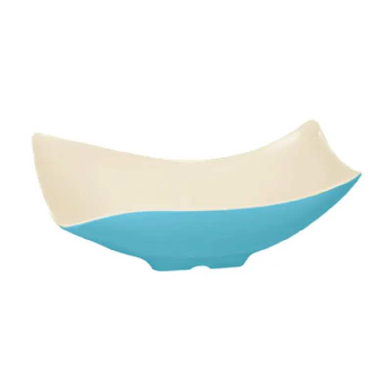 GET Enterprises ML-219-SE 1.9 Qt Bowl Rectangular Break-resistant Melamine Sea Breeze