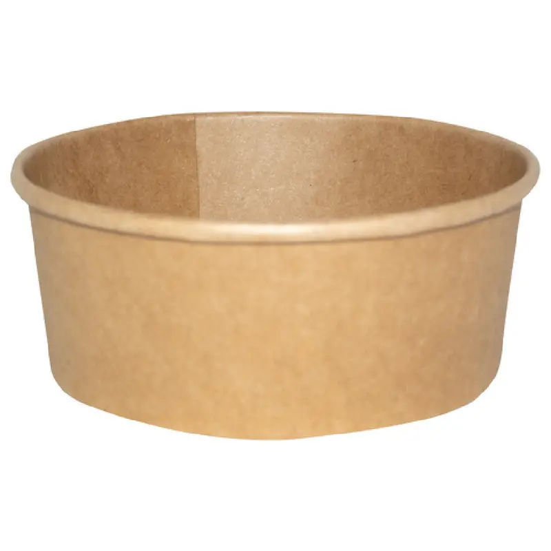 International Tableware TG-KC-25 25 oz Kraft Paper Round Container 600 Cases