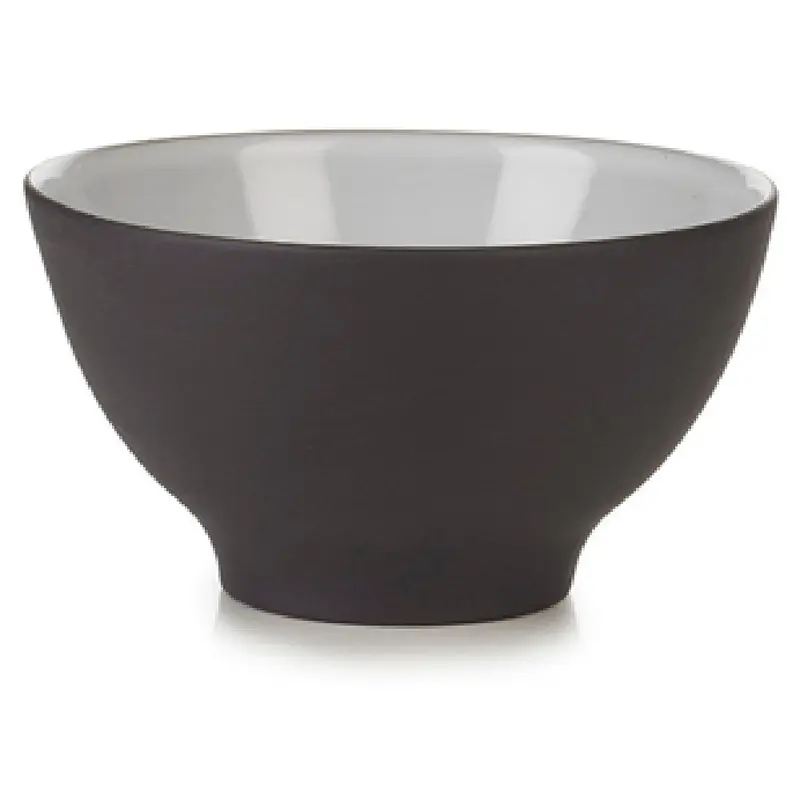 Revol 651445 10-1/2 Oz Round Rice Bowl Porcelain White Cumulus - 6 Packs