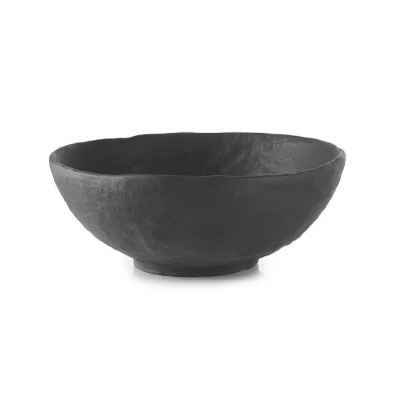 Revol 656389 10 Oz Round Bowl Matt Slate Style - Durable Ceramic