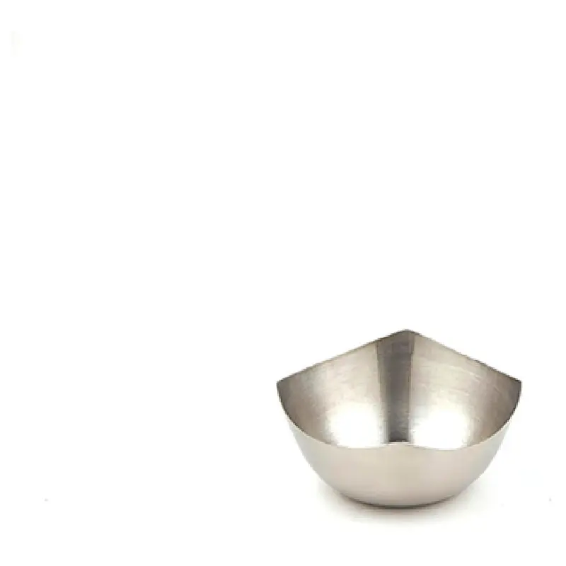 American Metalcraft SB325 3 Oz Squound Snack Bowl Stainless Steel Satin Finish