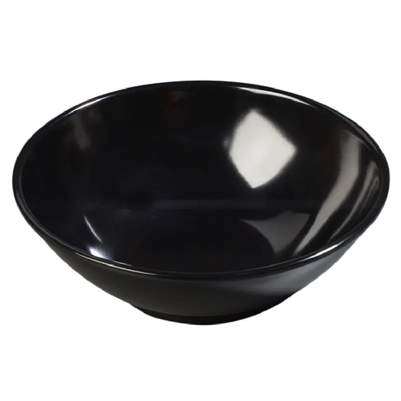 Carlisle 650B03 14 Oz Salad Bowl Black Melamine Dishwasher Safe