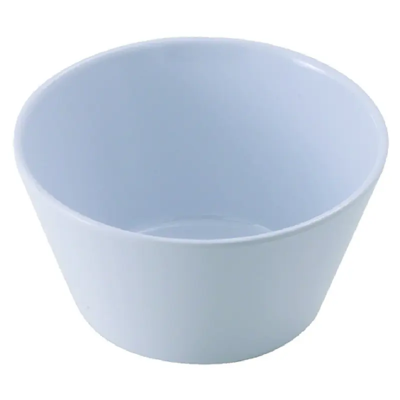 Winco MMB-8W 8 Oz Bouillon Cup Round White Melamine Dishwasher Safe