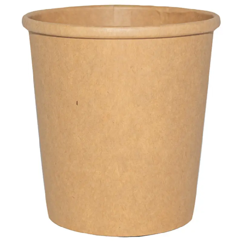 International Tableware TG-KS-16 16 Oz Soup Cup Kraft Paper Round