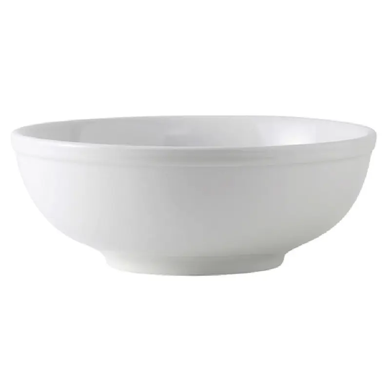 Tuxton BPB-5203 58 Oz Menudo Salad Pasta Bowl Porcelain White 8-1/2 Inch