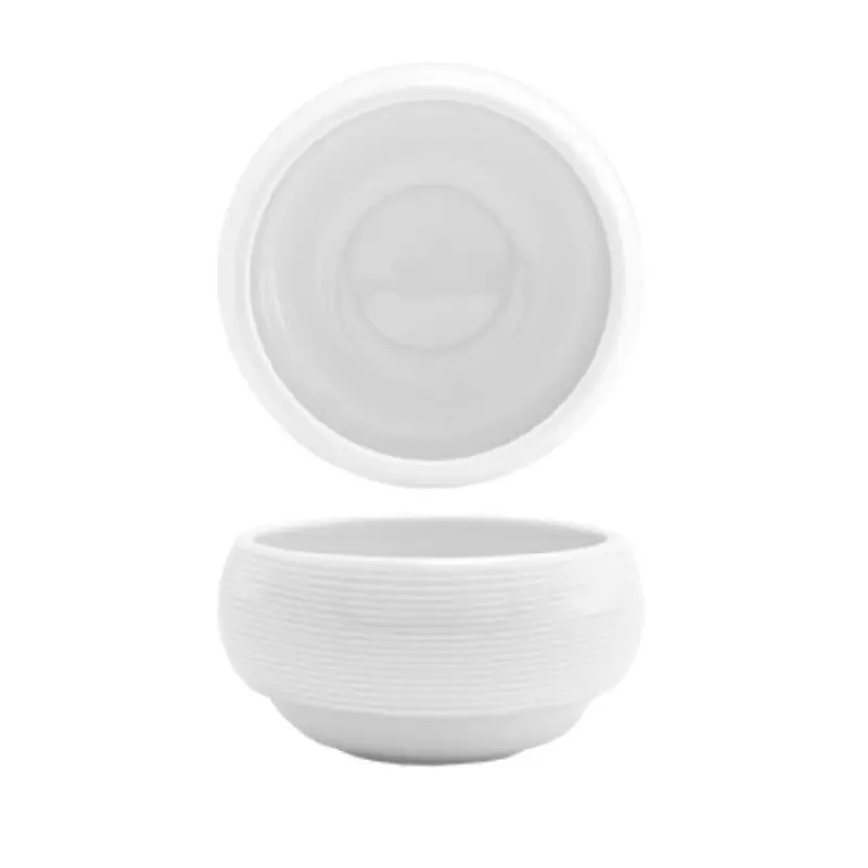 FOH DBO021WHP23 Spiral Bouillon 10 Oz. 4-1/2" Dia. X 2-1/4"