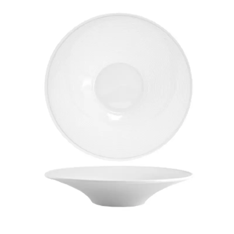 FOH DBO040WHP12 Spiral Bowl 5-1/2 Cups (44 Oz.) 12" Dia. X 2-1/2"