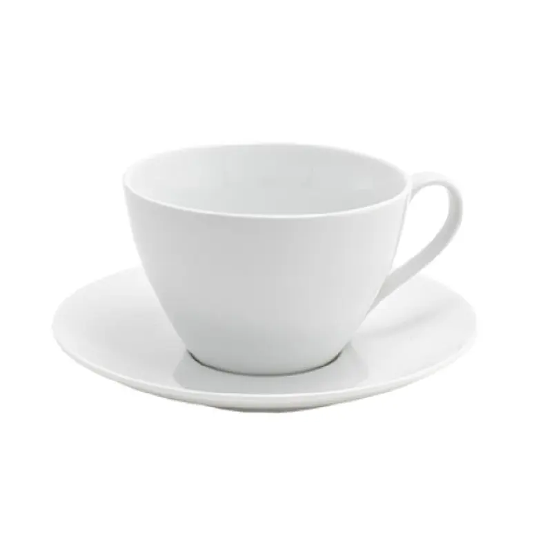 FOH DCS034WHP23 Seattle Saucer 7" Dia. X 1" Round