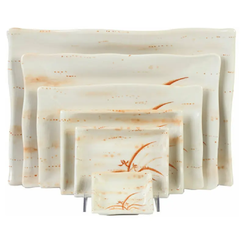 Thunder Group 2404 3 Oz Asian Sauce Dish Square Break-resistant Melamine