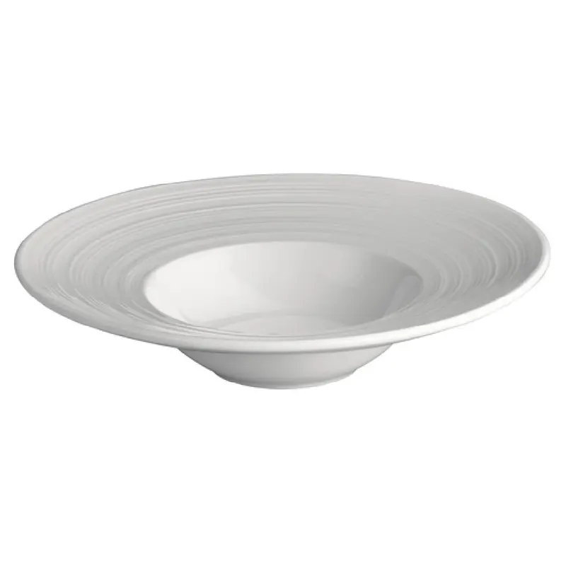 Winco WDP022-103 10 Oz Bowl Round 10-1/2 Inch Porcelain Embossed
