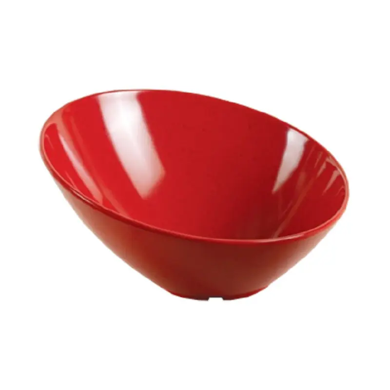 Yanco ME-310 36 Oz Melamine Round Bowl Dishwasher Safe Red 10 Inch