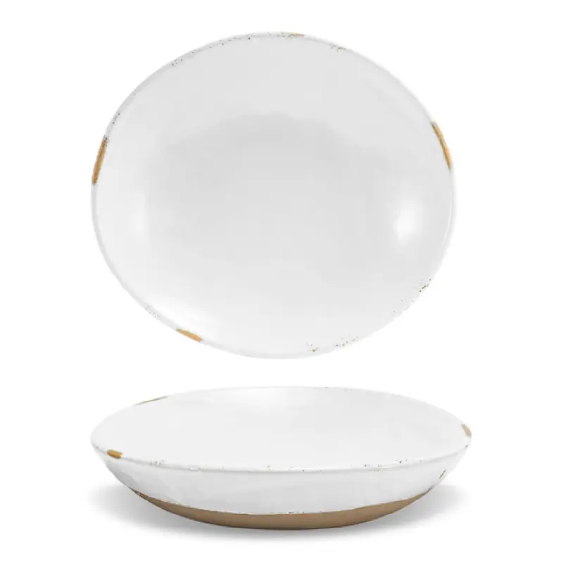 FOH DBO194WHP21 Artefact Low Bowl 58 Oz. 11.25" Dia. X 2"H