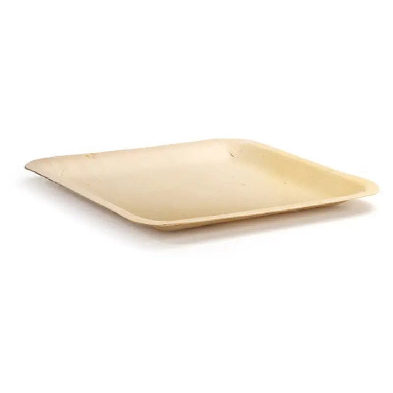 FOH DDP040NAW28 Servewise Disposable Plate 10" X 10" X 1"H Square