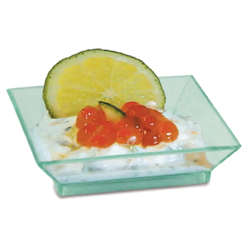 JB Prince R486 1 Oz Sea Green Disposable Bowls 200 Packs