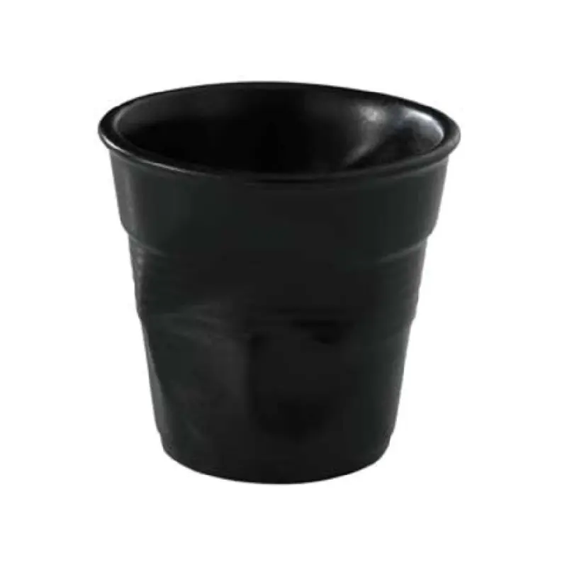 Revol 2114 (RGO0118) 6-1/4 Oz Porcelain Cappuccino Tumbler Satin Black