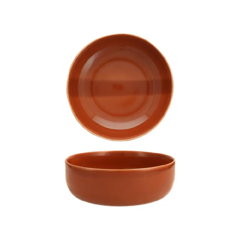 Fortessa 8200.SVEL.TC.05 7.5Inch 37oz Terracotta Bowl Dishwasher Safe
