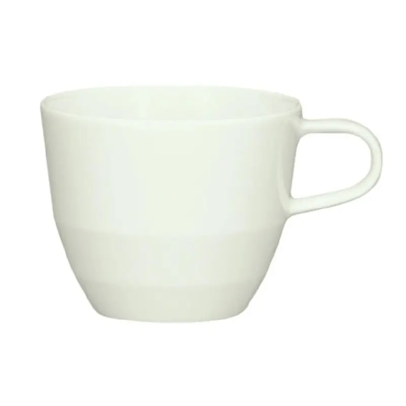 Libbey 9125175 8-1/2 Oz Cup Tall with Handle Porcelain White 6 Packs