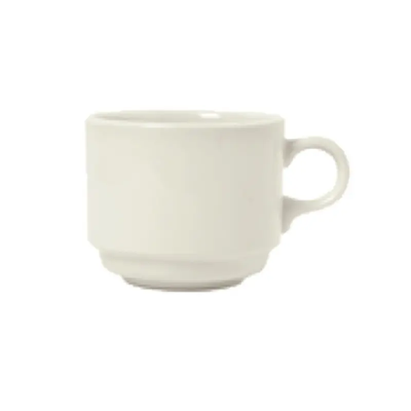 Libbey 950093114 8 Oz Tea Cup Stackable China 4-3/8 Inch Diameter