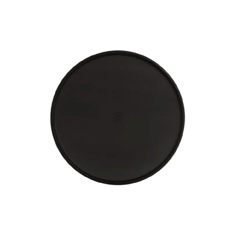 Cal Mil 22550-14-13 14 Inch Black Round Bowl Melamine Dishwasher Safe