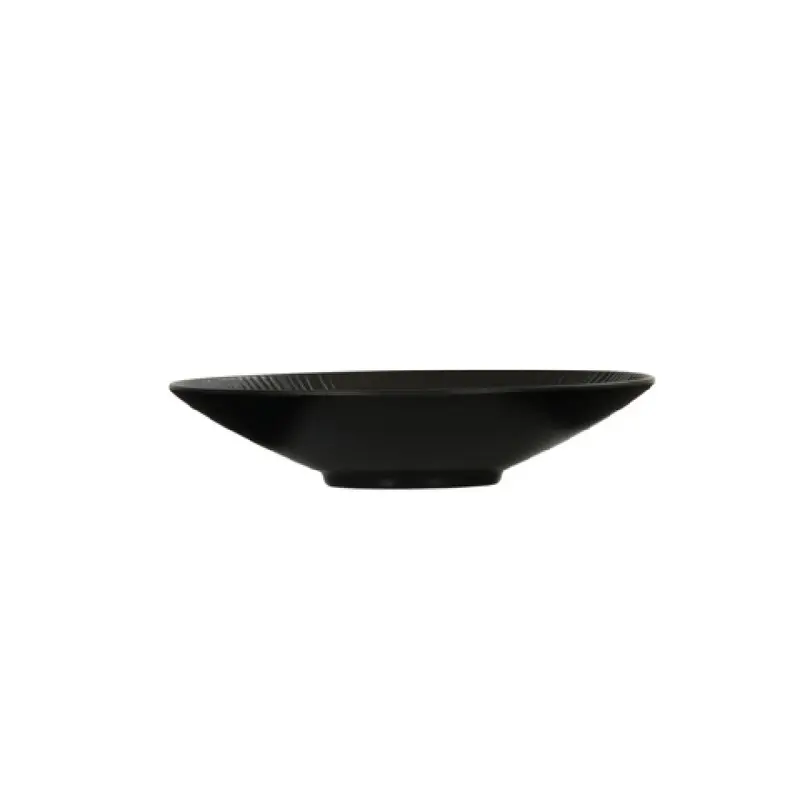 Cal Mil 24057-10-13 10 Inch Nomi Bowl Dishwasher Safe Melamine Black