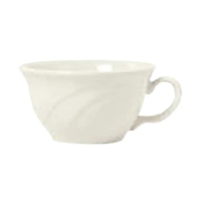 Libbey 950038074 7 Oz Cascade Pattern Tea Cup Flint China 4-1/2 Inch Diameter