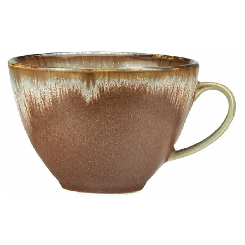 Libbey HEDON-6 8 Oz. Polished Foot Cup Porcelain Commercial Beverage Vessel