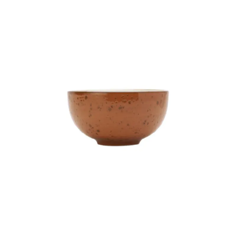Tuxton GRC-054 17 Oz Round Soup Bowl with Ceramic Construction Coral