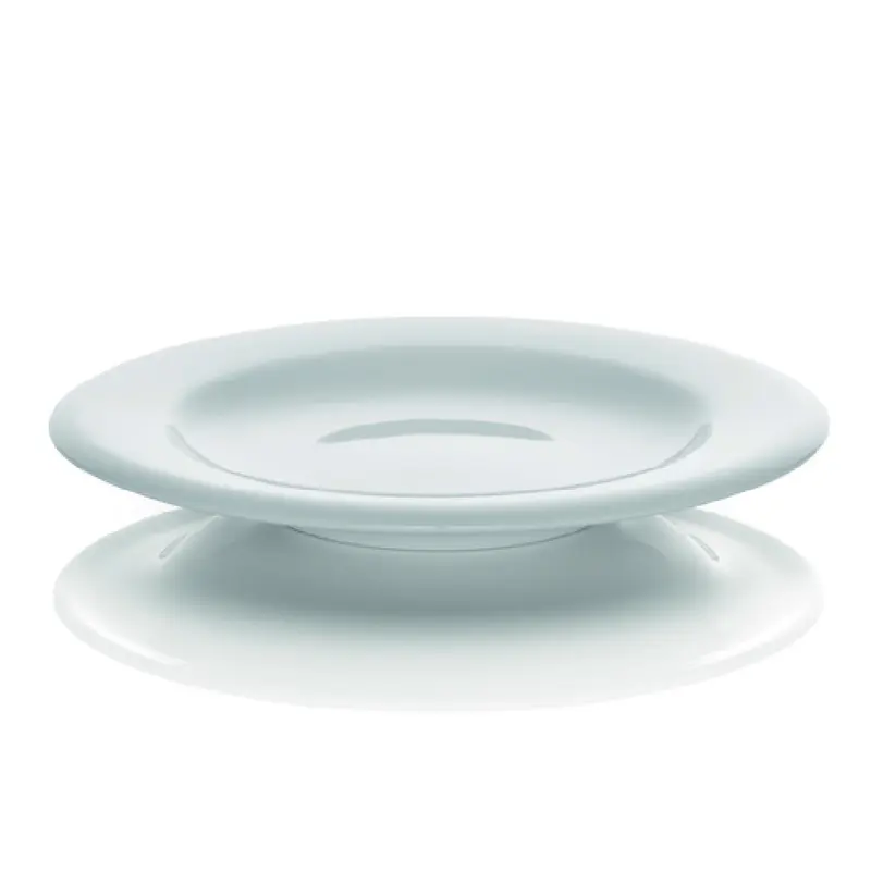 BauscherHepp 52.1001.0116 6.3 Inch Porcelain Flat Plate White - Plate China