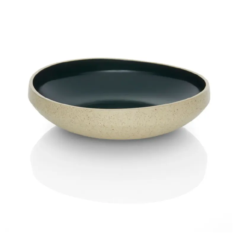 BauscherHepp 53.0013.0120 9.1 Inch Coupe Bowl Lagoon Dark Ceramic