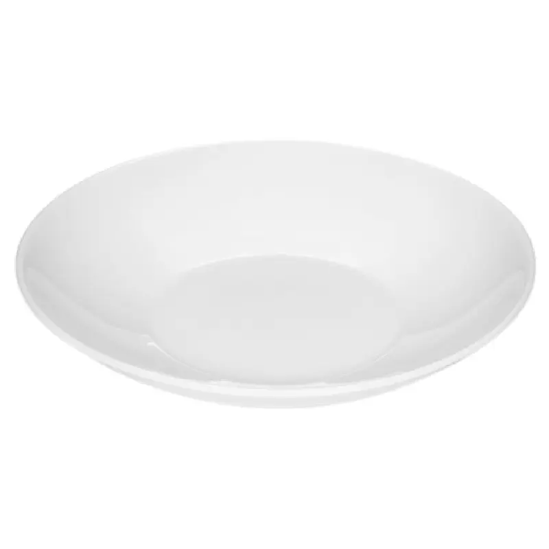 BauscherHepp 711324-730249 9-2/5 Inch Diameter Coupe Plate 33-7/8 Oz. Porcelain Ombre Darkorange Decor