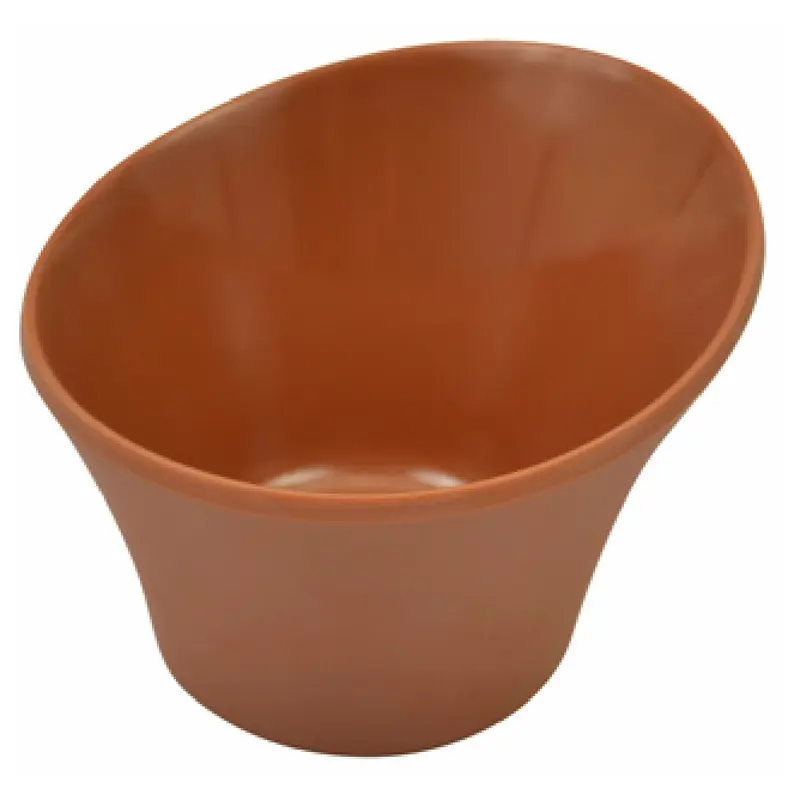 BauscherHepp TT1541M 4 Oz Bowl Chip and Stain Resistant Melamine Orange