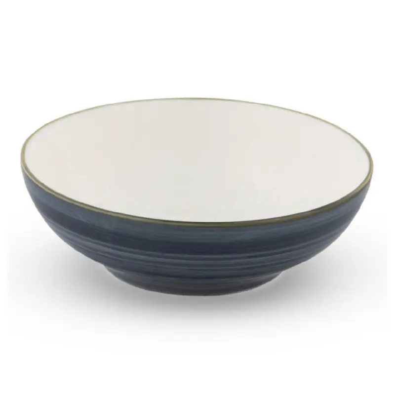 Bon Chef 2060003P-SG 8 Inch Diameter Tavola Coupe Bowl Alumina Vitrified Slate Gray