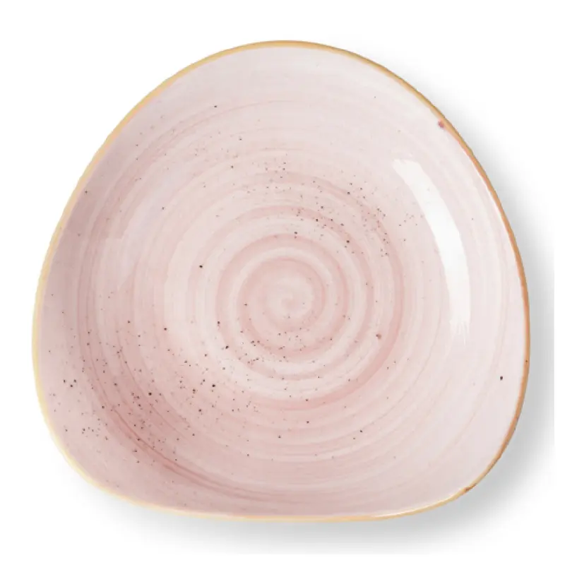 Bon Chef 2060007P-R 6.65 Inch Diameter Salad Bowl Hand-painted Porcelain