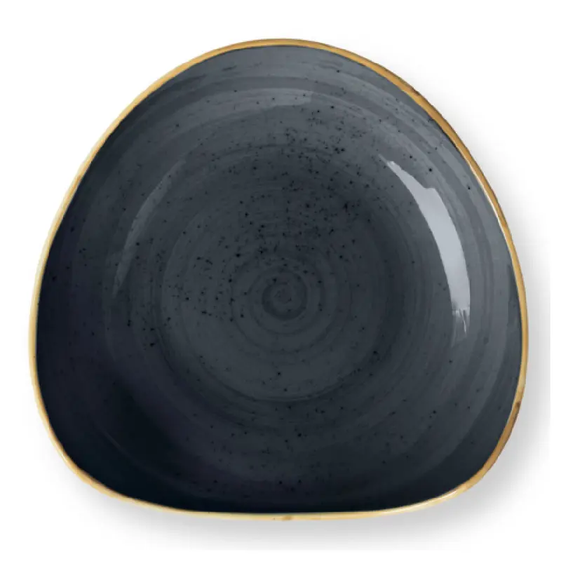 Bon Chef 2060007P-SG 6.65 Inch Tavola Salad Bowl Alumina Vitrified Slate Gray