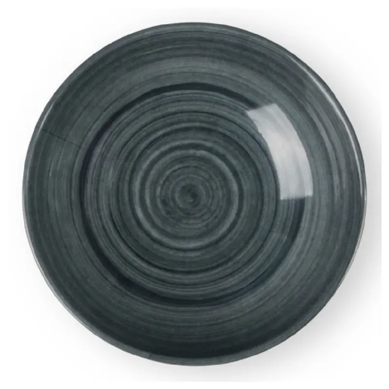 Bon Chef 54106-GR 5 Oz Gray Coupe Bowl with Dishwasher Safe Melamine