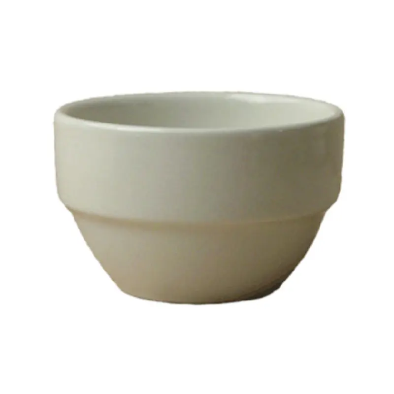 International Tableware STB-8-AW 8-1/2 Oz Round Bowl Stackable Ceramic Lead Free