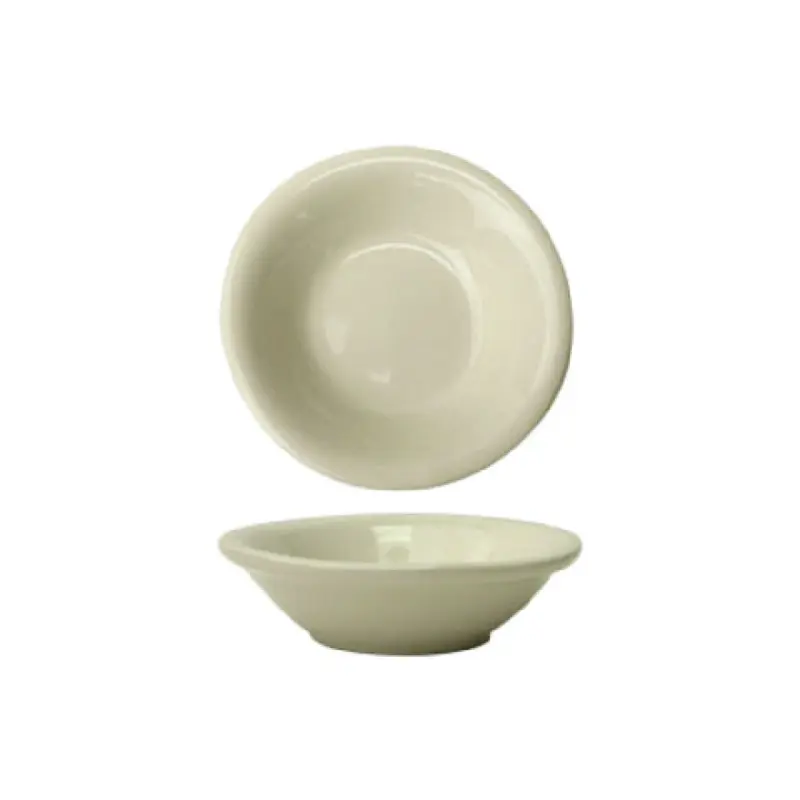 International Tableware VA-11 5 Oz Fruit Bowl Round Ceramic American White