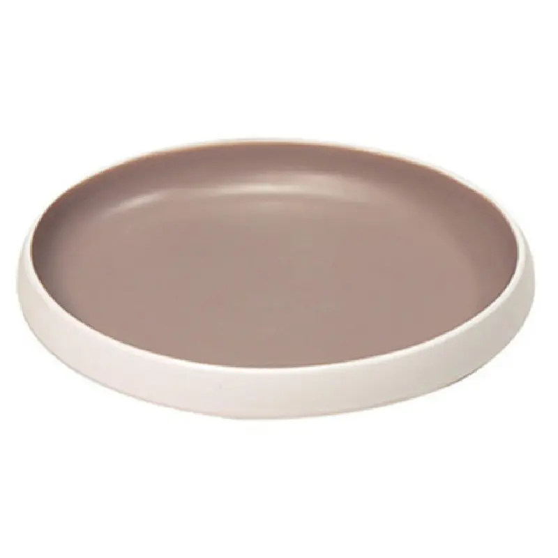 BauscherHepp TW4725TP 11 Inch Oval Medium Melamine Bowl White with Shallow