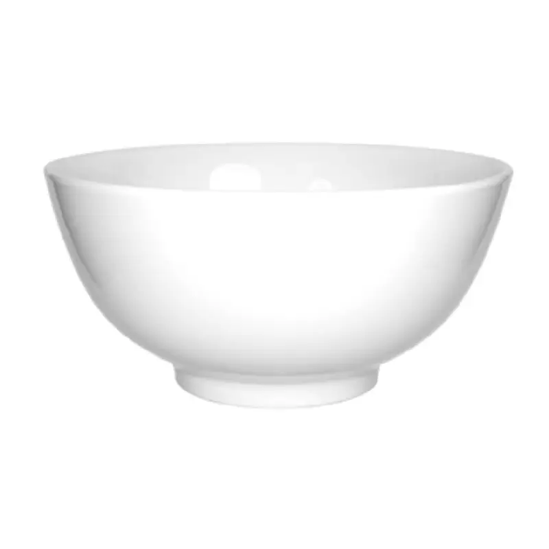 International Tableware MD-112 58 Oz Round Bowl Porcelain Lead Free White