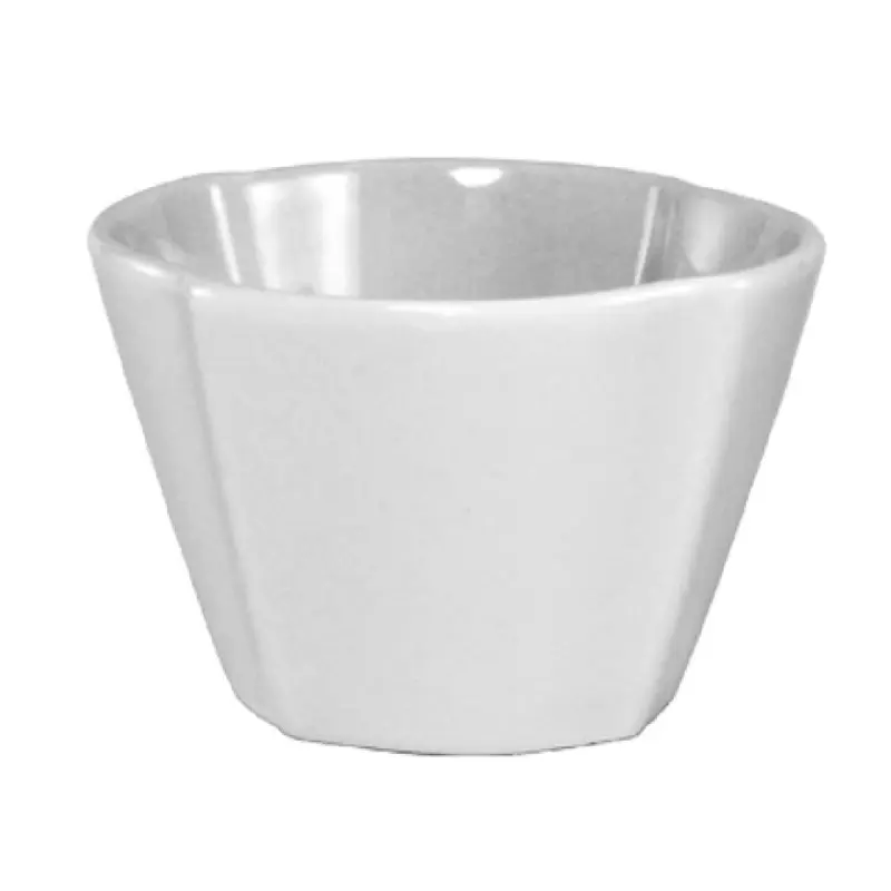 International Tableware RA-4 8 Oz Bouillon Cup Round Bright White Porcelain