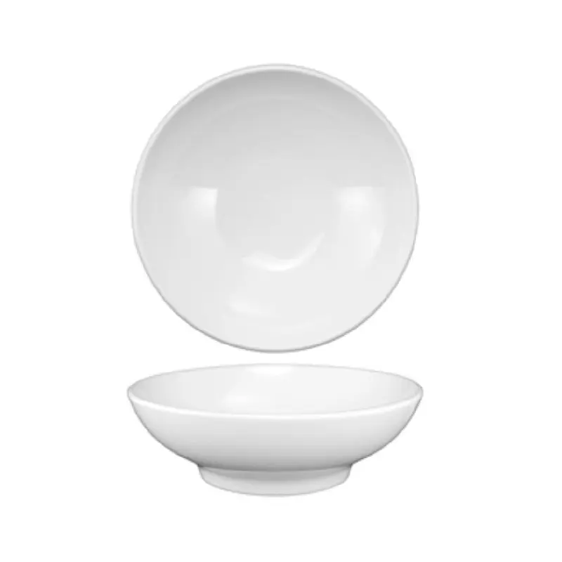 International Tableware TN-210 60 Oz Bowl Coupe Round Porcelain European White
